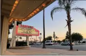  ?? DAVID ALLEN — STAFF ?? Center Stage Theater in Fontana is closing in August for a $1.8 million upgrade followed by a new focus on live music. The venue has been used for dinner theater since reopening in 2008.