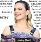  ??  ?? Hayley Atwell