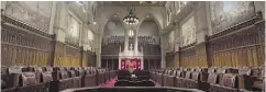  ?? ADRIAN WYLD / THE CANADIAN PRESS FILES ?? The Red Chamber has risen for the summer, and in doing so has effectivel­y forced the Liberal government’s hand to grant an extension for Bill S-3 for changes to the Indian Act.