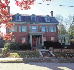  ?? PHOTOS BY CHRIS RODELL/SPECIAL TO USA TODAY ?? The boyhood home of Fred Rogers can be found at 737 Weldon St. in Latrobe.