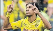  ?? F: EFE ?? Aubameyang continúa en el Dortmund tras el adiós de Dembélé