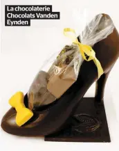  ??  ?? La chocolater­ie Chocolats Vanden Eynden