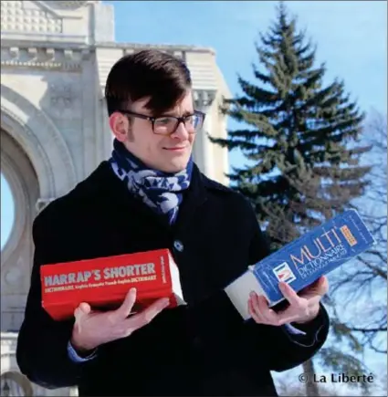  ?? Photo : La Liberté ?? Stéphane Oystryk a brisé le tabou du franglais dans son film FM Youth.