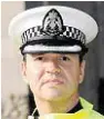  ??  ?? Inspector Ewan Innes: implicatio­ns for drivers