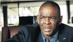  ?? / MDUDUZI NDZINGI ?? Ace Magashule, the ANC provincial chairman and Free State premier, says leaders and members must find each other if they do not want the party to perish.