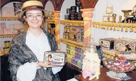  ?? RICK STEVES ?? The old-time sweet shop in York’s Castle Museum. A thousand years ago, York was a thriving Viking settlement called Jorvik.