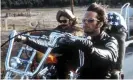  ??  ?? Wheel life ... Dennis Hopper and Peter Fonda in Easy Rider. Photograph: Columbia/Kobal/Rex/Shuttersto­ck