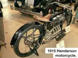  ?? ?? 1915 Henderson motorcycle.