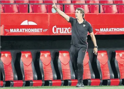  ?? FOTO: EFE ?? Lopetegui movió bien el banquillo y supo equilibrar el choque cuando peor lo estaba pasando su equipo