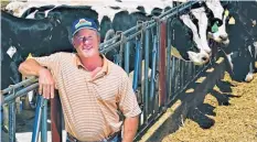  ?? COURTESY OF FARM JOURNAL ?? Clovis dairy farmer Art Schaap can no longer sell his cows’ milk or meat after his water wells were contaminat­ed with toxic chemicals from Cannon Air Force Base.