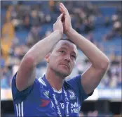  ?? PICTURE: EPA ?? SAD: Chelsea’s captain John Terry.