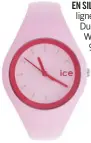  ??  ?? ligne Ice Duo, Ice Watch, 90 €.