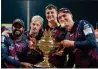  ?? ?? Deccan Gladiators won the 2021 T10 title. — twitter