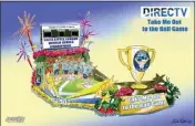  ?? COURTESY OF DIRECTV ?? A rendering depicts the Rose Parade float that will feature El Segundo's Little League World Series champions.