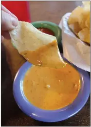  ?? Courtesy of Kat Robinson ?? Mexico Chiquito Cheese Dip