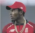  ??  ?? 0 Jofra Archer: Career-best figures of four for 33