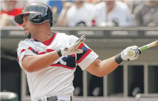  ?? | NAM Y. HUH/AP ?? The White Sox were expecting more power from first baseman Jose Abreu, who has hit only 11 home runs this season. He had 36 homers in 2014 and 30 last year.