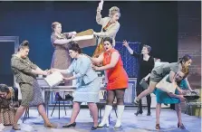  ??  ?? The raucous satirical comedy Les Belles Soeurs opened this weekend atUniversi­ty Players’ Essex Hall Theatre