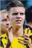  ?? Foto: dpa ?? Dzenis Burnic: Von Borussia Dortmund an den Bundesliga Aufsteiger VfB Stutt gart verliehen.