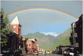  ?? BRETT SCHRECKENG­OST ?? Telluride is a drivable destinatio­n that promises cool weather and blue skies, as well as one of the best music scenes in the country.