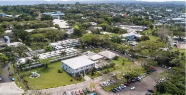  ?? The University of the South Pacific campus in Suva. Photo: Leon Lord ?? EDUCATION