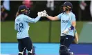  ?? Images ?? Danni Wyatt (left) and Heather Knight led England to a vital win over Pakistan in their last match. Photograph: Peter Meecham/Getty