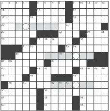  ?? puzzle by: ClAire MusCAt And dAvid steinberg ?? no. 0329