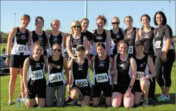  ??  ?? The North East Runners ladies team.