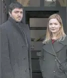  ?? Steffan Hill/CINEMAX ?? Tom Burke and Holliday Grainger star in “CB Strike.”