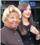  ??  ?? FAMILY MATTERS: Mandla Mandela’s maternal grandmothe­r, Anna Mosehle, and his second wife, Nosekeni Mandela (formerly Rabia Clarke), at Durban’s internatio­nal airport.