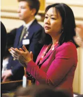  ?? Steve Helber / Associated Press ?? Virginia state legislator Kathy Tran’s abortion bill caused a partisan clash.