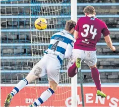  ??  ?? Jack Hamilton scores the winner on his Arbroath debut.