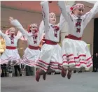  ?? TAVRIA FOLK DANCE ENSEMBLE ?? The Tavria Folk Dance Ensemble offers classes for different age levels, starting with pre-beginner (age 3), to beginners, juniors, and intermedia­te, all the way up to adults.