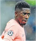  ??  ?? Ousmane Dembele