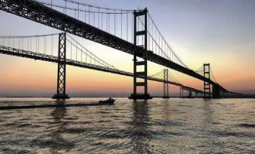  ??  ?? On a national level, the Sport Fish Restoratio­n and Recreation­al Boating Safety Act of 2020 and the Great American Outdoors Act are great news for boaters on waters such as Chesapeake Bay (above).