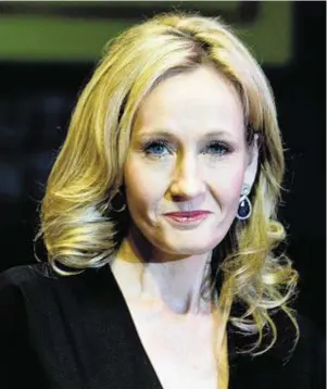  ?? MAGICAL: JK Rowling said the world she lived in alone suddenly opened up ??