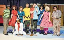  ?? R.C. French ?? The gang’s all here as Magik Theatre reprises its “A Charlie Brown Christmas” at the Charline McCombs Empire Theatre. Above is the 2015 cast.