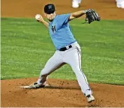  ?? CHARLES TRAINOR JR ctrainor@miamiheral­d.com ?? Nick Neidert struggled due to a knee injury in Triple A last season but regained his form in the fall league.