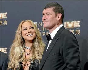  ??  ?? Mariah Carey has reportedly sold a $15 million engagement ring James Packer bought for her.