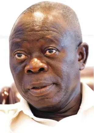  ??  ?? APC National Chairman, Adams Oshiomhole