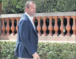  ??  ?? NOTA PÚBLICA. Rosell hizo un comunicado del caso Abidal.