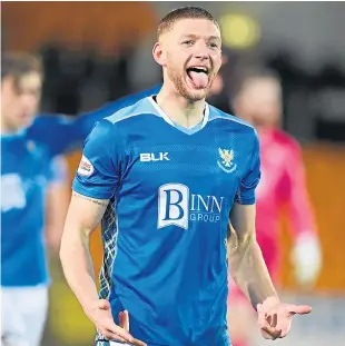  ?? Picture: SNS Group. ?? Clockwise, from above left: Tommy Wright is fighting to turn around winless start; young defender Wallace Duffy battles with St Mirren’s Jon Obika in Saturday’s game; Liam Gordon has been ruled out by a training ground injury.