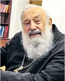  ?? Foto: Rau ?? Lubomir Husar, Exkardinal der ukrainisch­en katholisch­en Kirche.