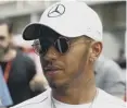  ??  ?? Lewis Hamilton: No let-up.