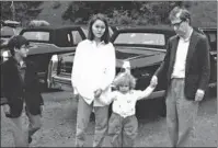  ??  ?? DOCUSERIES shows Allen being fatherly, as here with Moses Farrow, Soon-Yi Previn, center, and Dylan Farrow.