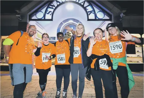  ?? ?? St Catherine’s Hospice is back with its popular Midnight Walk