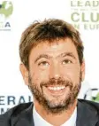  ?? Foto: dpa ?? Log derart, dass selbst Uefa‰Boss Ceferin empört war: Andrea Agnelli.