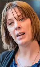  ??  ?? Outspoken: MP Jess Phillips