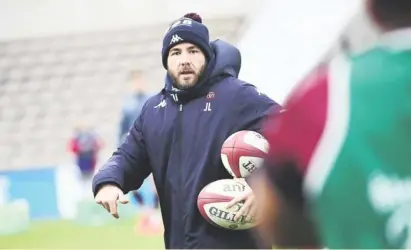  ?? Photo M. O. - D. P. ?? Pour Julien Laïrle, « quand Castres cherchera à nous mettre sous pression, il faudra être capable de renverser cette pression ».