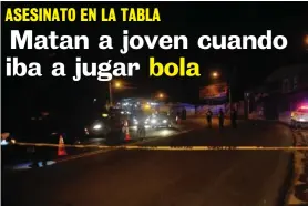  ?? GESLINE ANRANGO ?? El lugar conocido como La Tabla está entre San Rafael Abajo y Concepción Abajo.